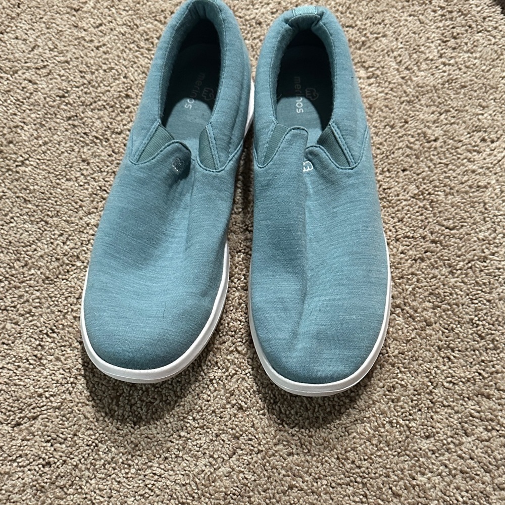 Melo's Teal Women's Slip-On Flats